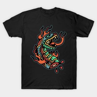 burning snake T-Shirt